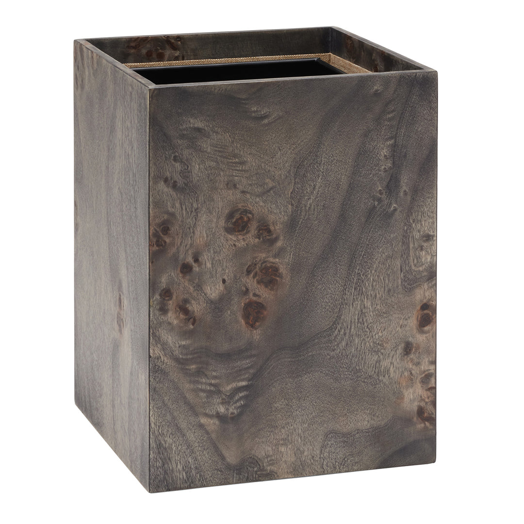 Bern Mappa Burl Veneer Bathroom Accessories (Ash Gray)