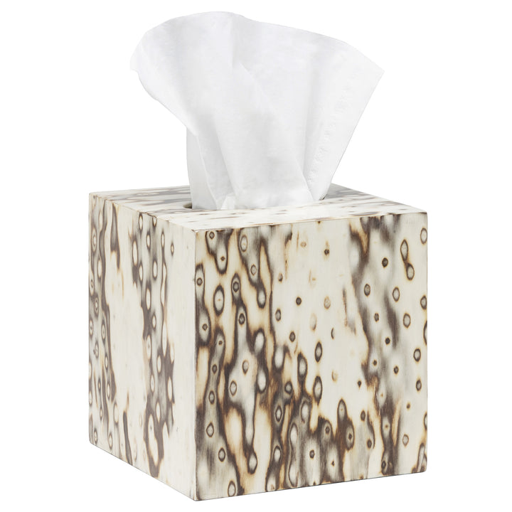 Bisbee Maple Birdseye Burl Veneer Bathroom Accessories