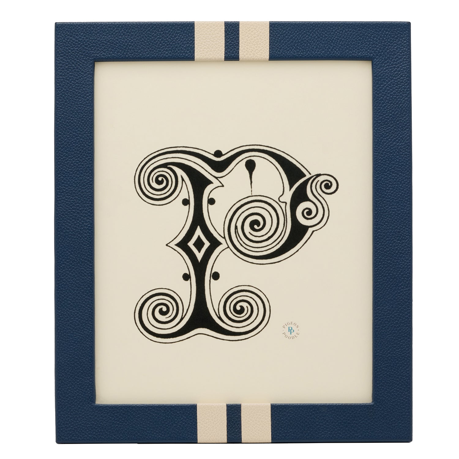 Blake Full-Grain Leather Picture Frame - Thumbnail 4