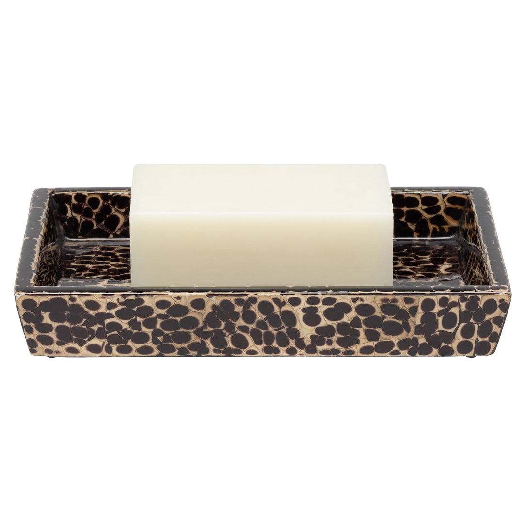 Callas Lacquered Eggshell Bathroom Accessories (Deep Bronze)
