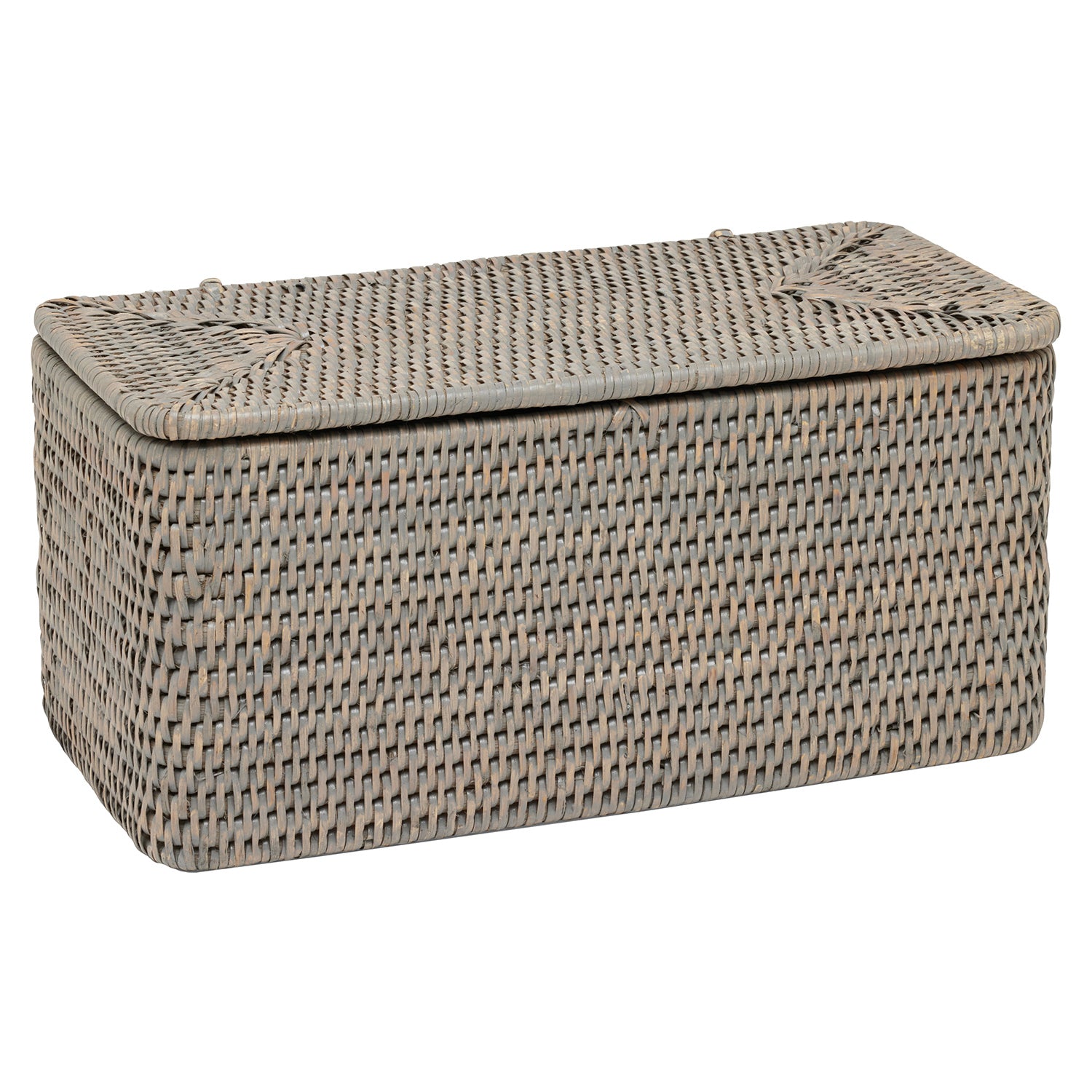 Camden Rattan Double Toilet Paper Holder - Thumbnail 4