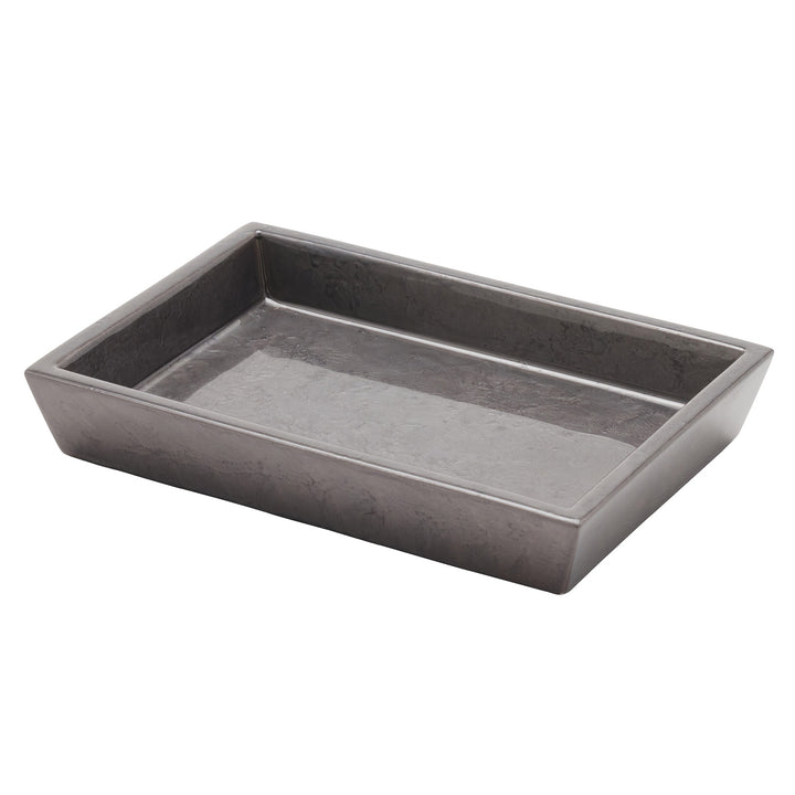 Charlotte Burl Resin Bathroom Accessories (Pewter)