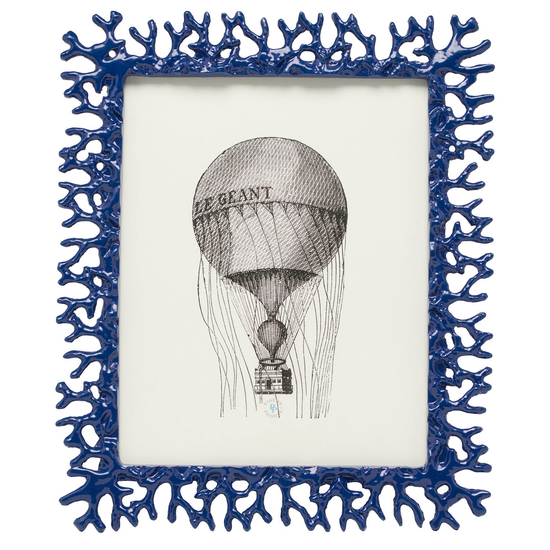 Chelsea Brass Picture Frame (Navy Blue)