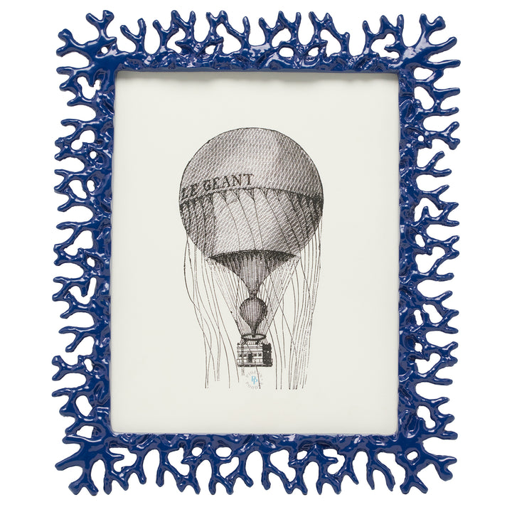 Chelsea Brass Picture Frame (Navy Blue)