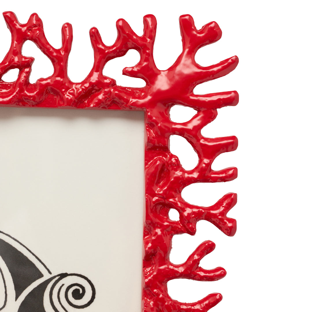 Chelsea Brass Picture Frame (Red)