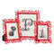 Chelsea Brass Picture Frame (Red)