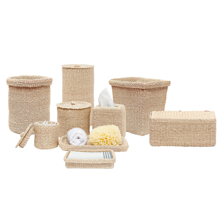 Chelston Bleached Abaca Bathroom Accessories