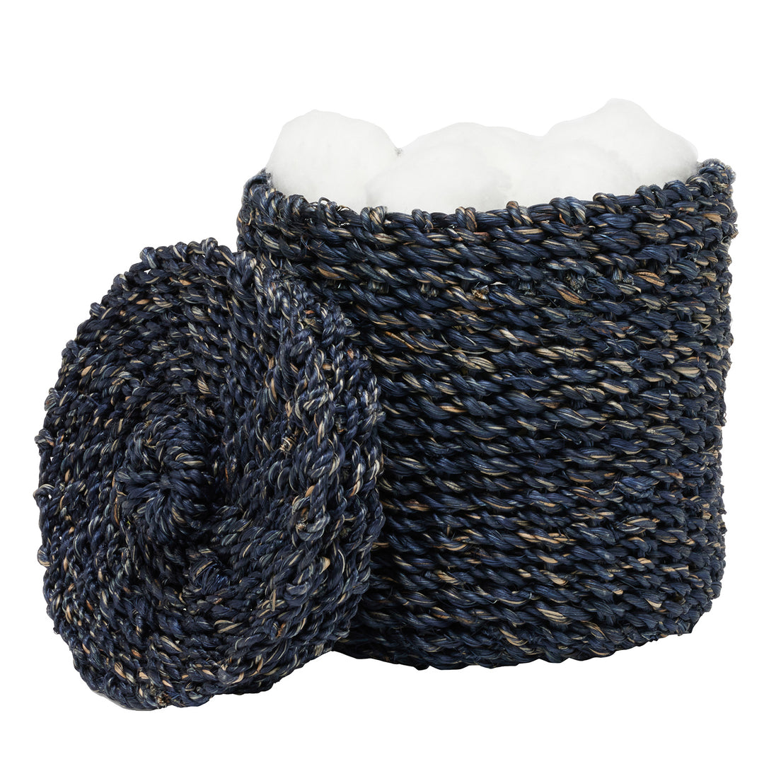 Chelston Abaca Bathroom Accessories (Indigo Blue)