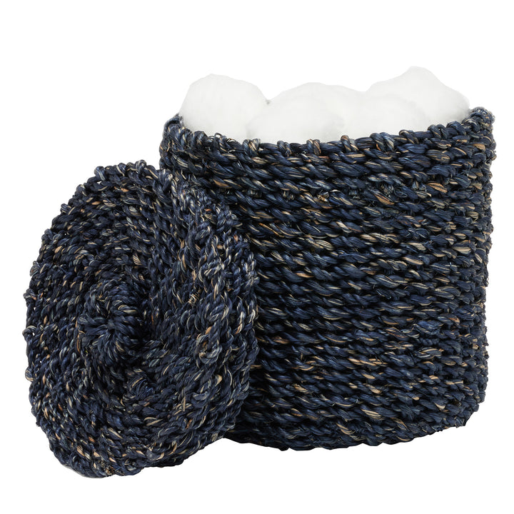 Chelston Abaca Bathroom Accessories (Indigo Blue)