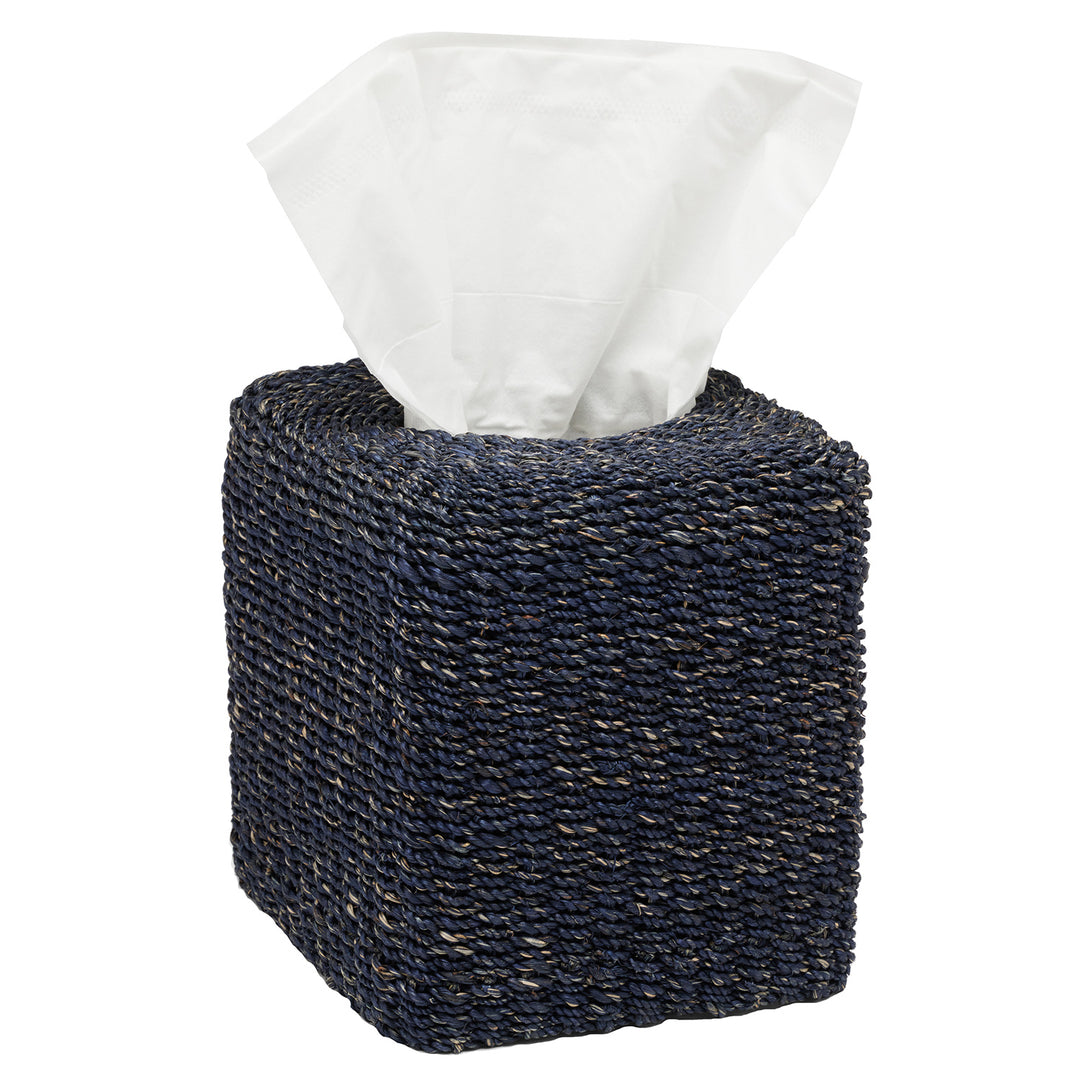 Chelston Abaca Tissue Box (Indigo Blue)