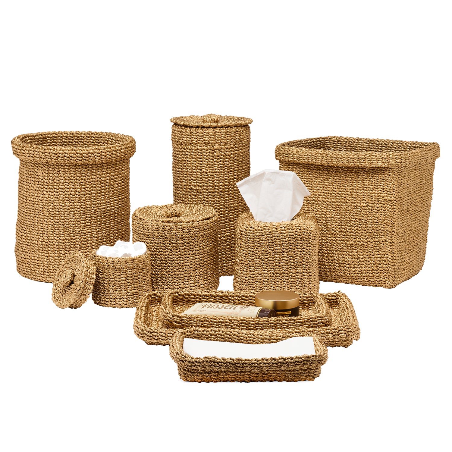 Pigeon & Poodle Chelston Abaca Bathroom Accessories
