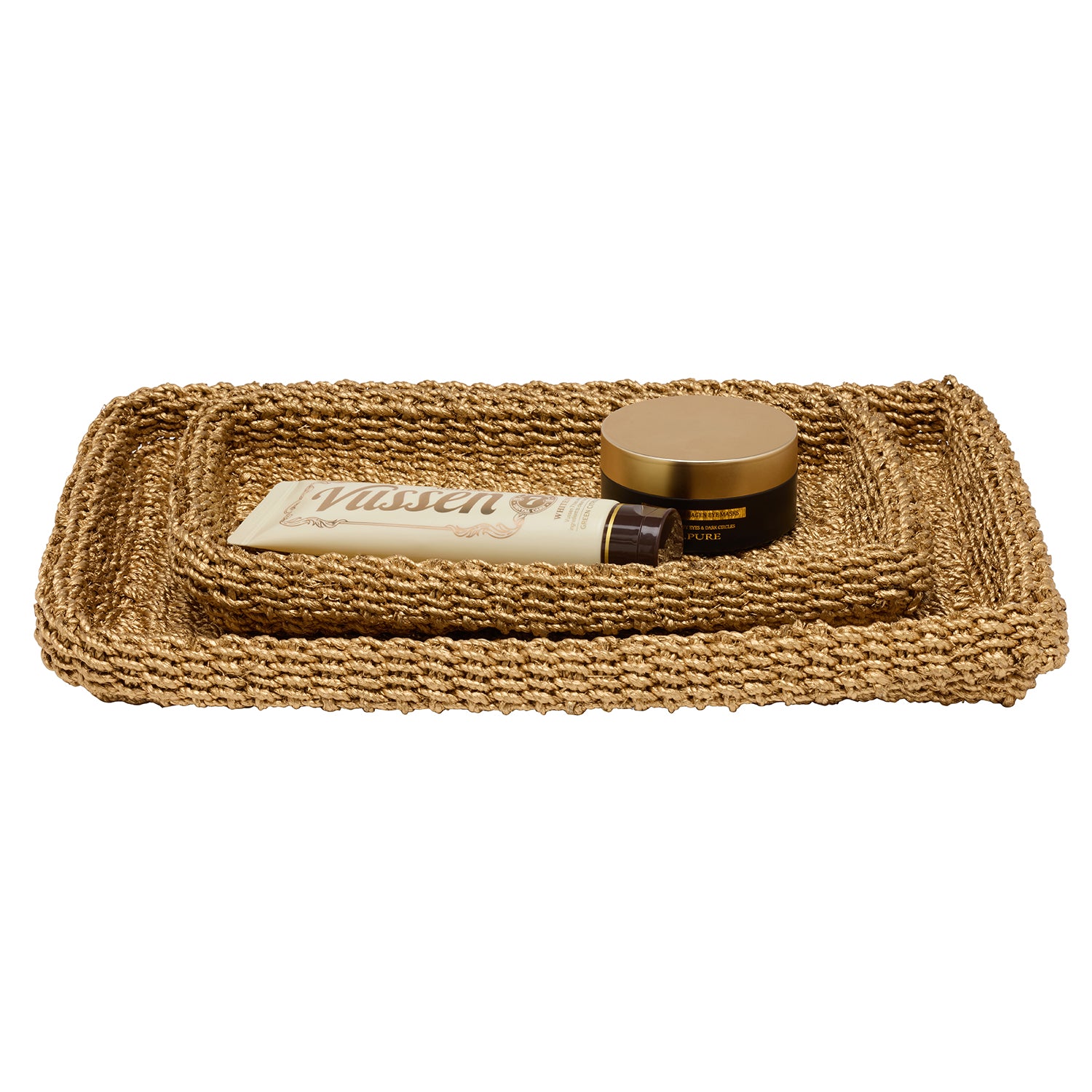 Chelston Abaca Nested Tray Set/2 - Thumbnail 4