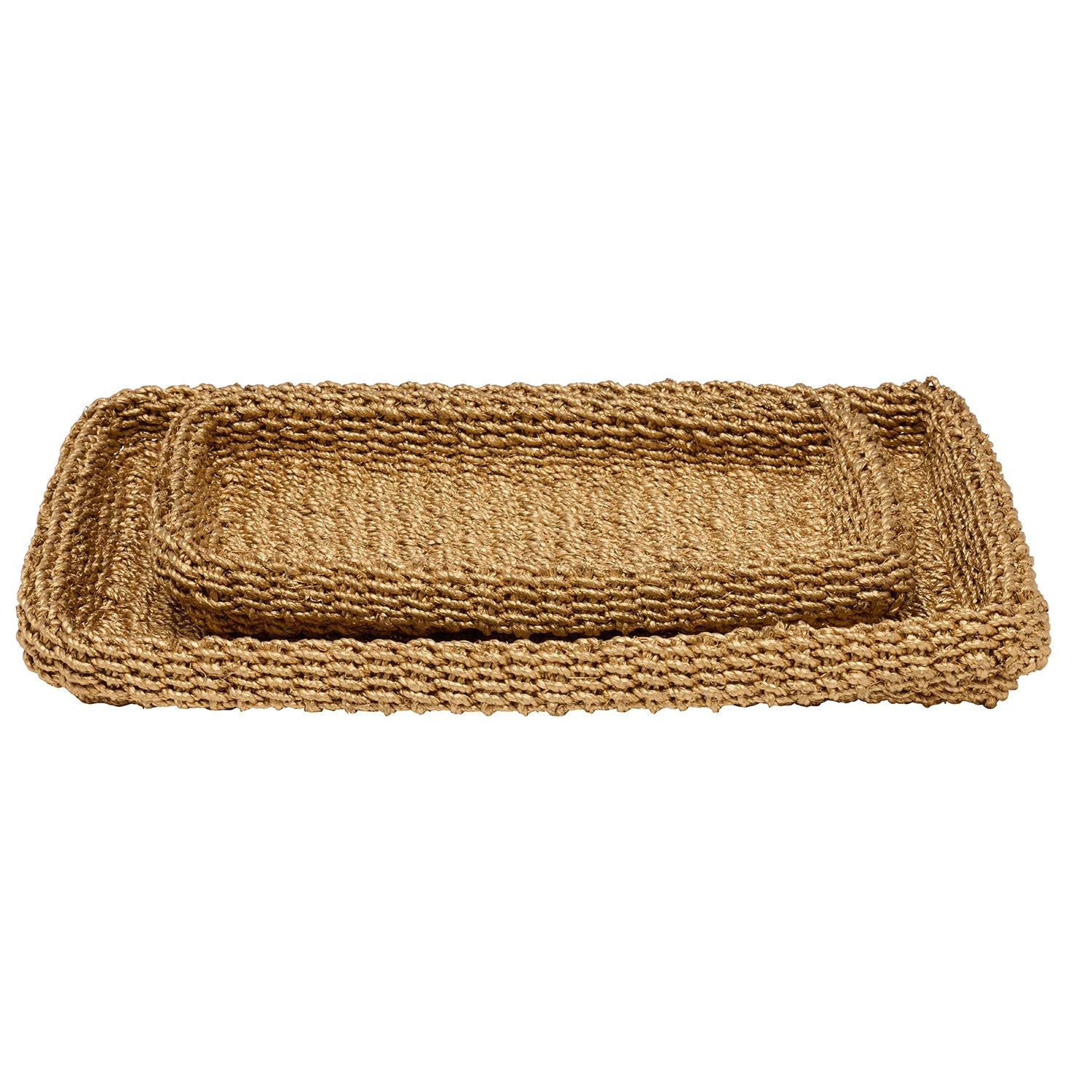 Chelston Abaca Nested Tray Set/2 - Thumbnail 2