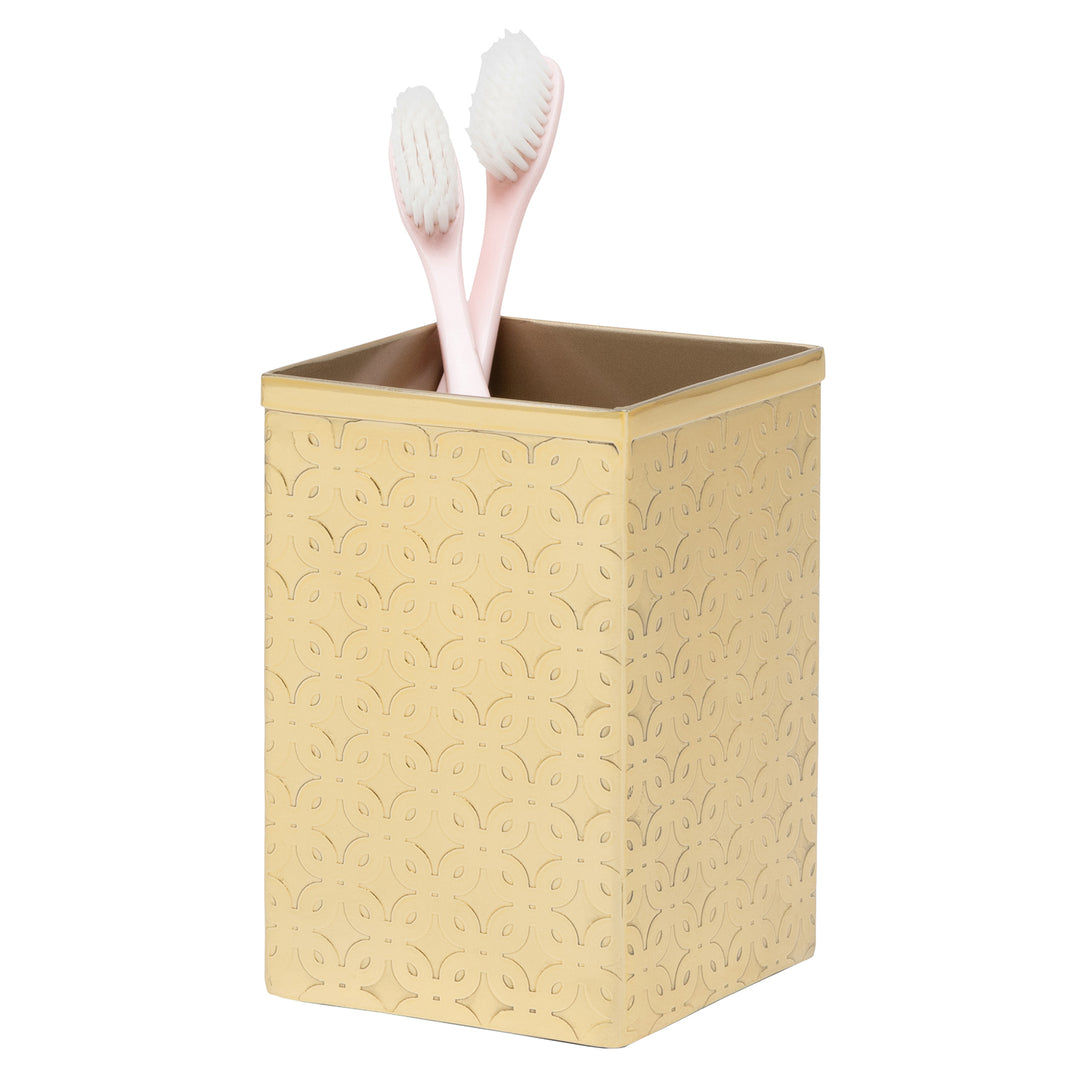 Concord Shiny Gold Lattice Stainless Steel Bathroom Accessories