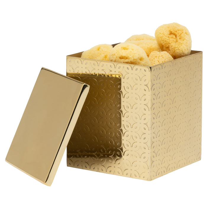 Concord Shiny Gold Lattice Stainless Steel Bathroom Accessories