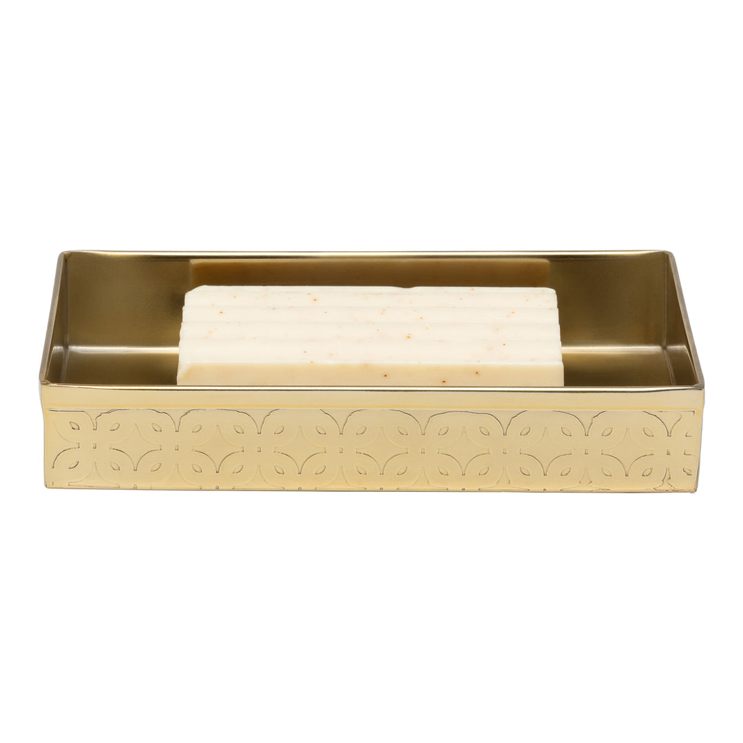 Concord Shiny Gold Lattice Stainless Steel Bathroom Accessories