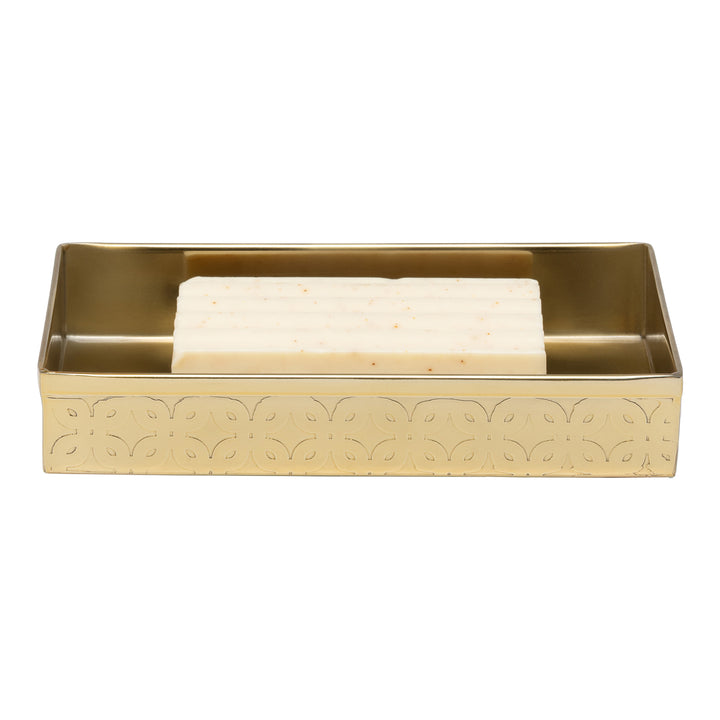 Concord Shiny Gold Lattice Stainless Steel Bathroom Accessories