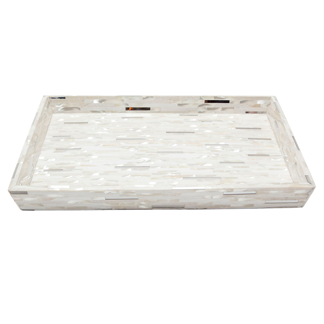 Cortona Silver Mix Shell/Metal Mix Bathroom Accessories