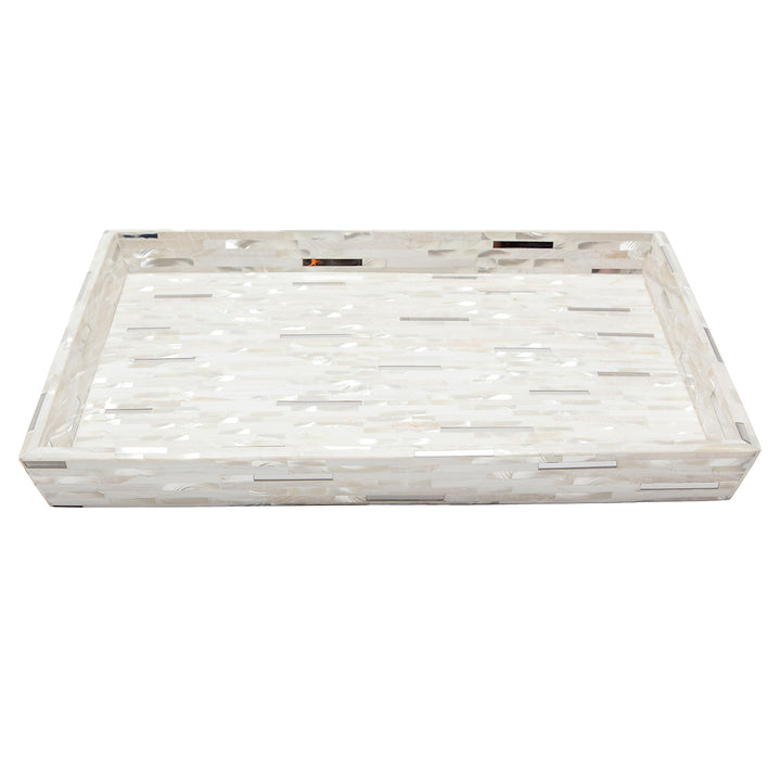 Cortona Silver Mix Shell/Metal Mix Bathroom Accessories