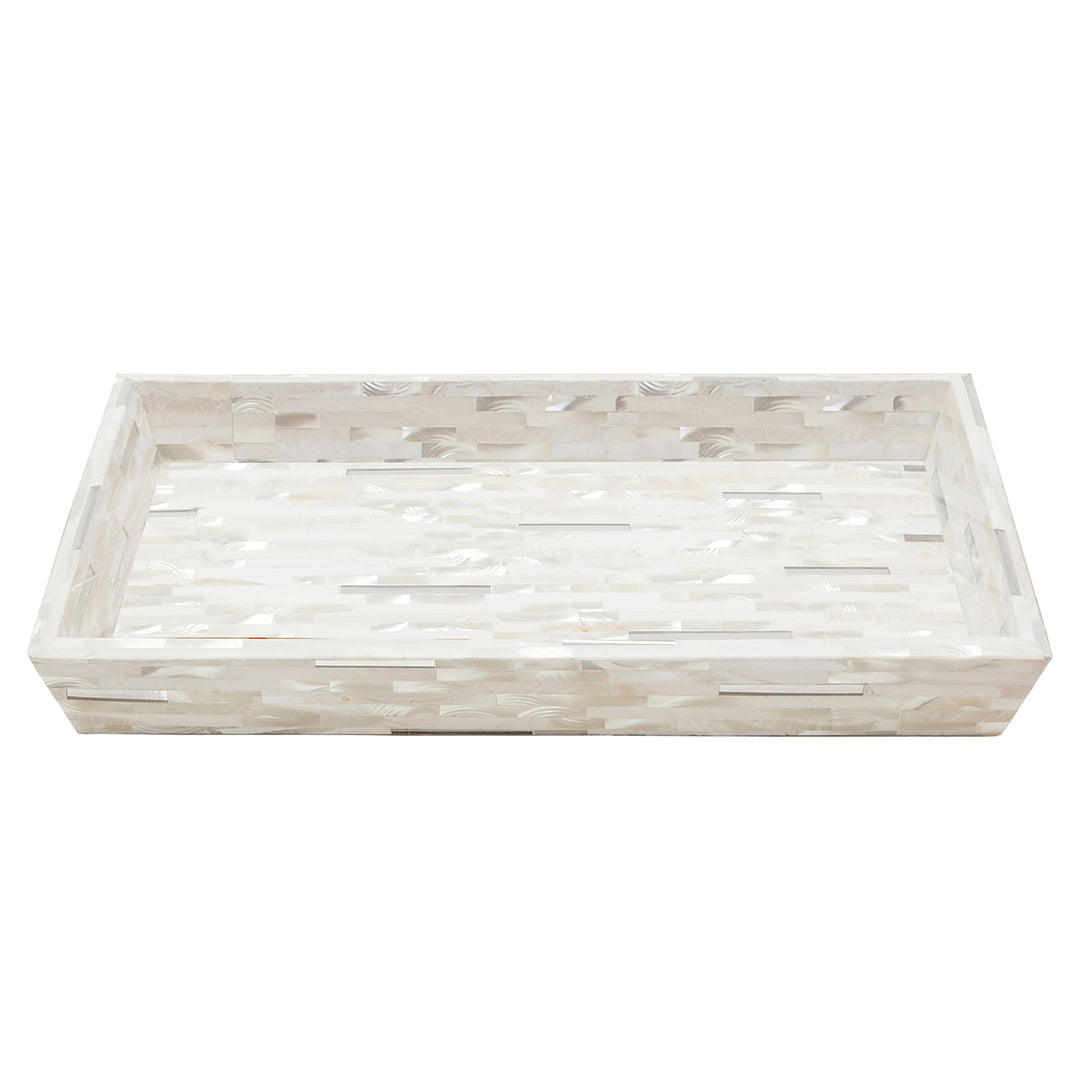 Cortona Silver Mix Shell/Metal Mix Bathroom Accessories