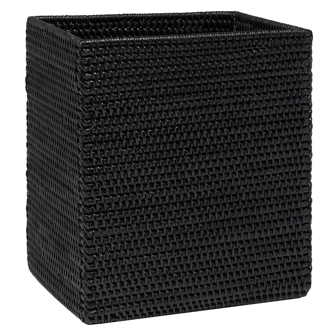 Dalton Rattan Bathroom Accessories (True Black)