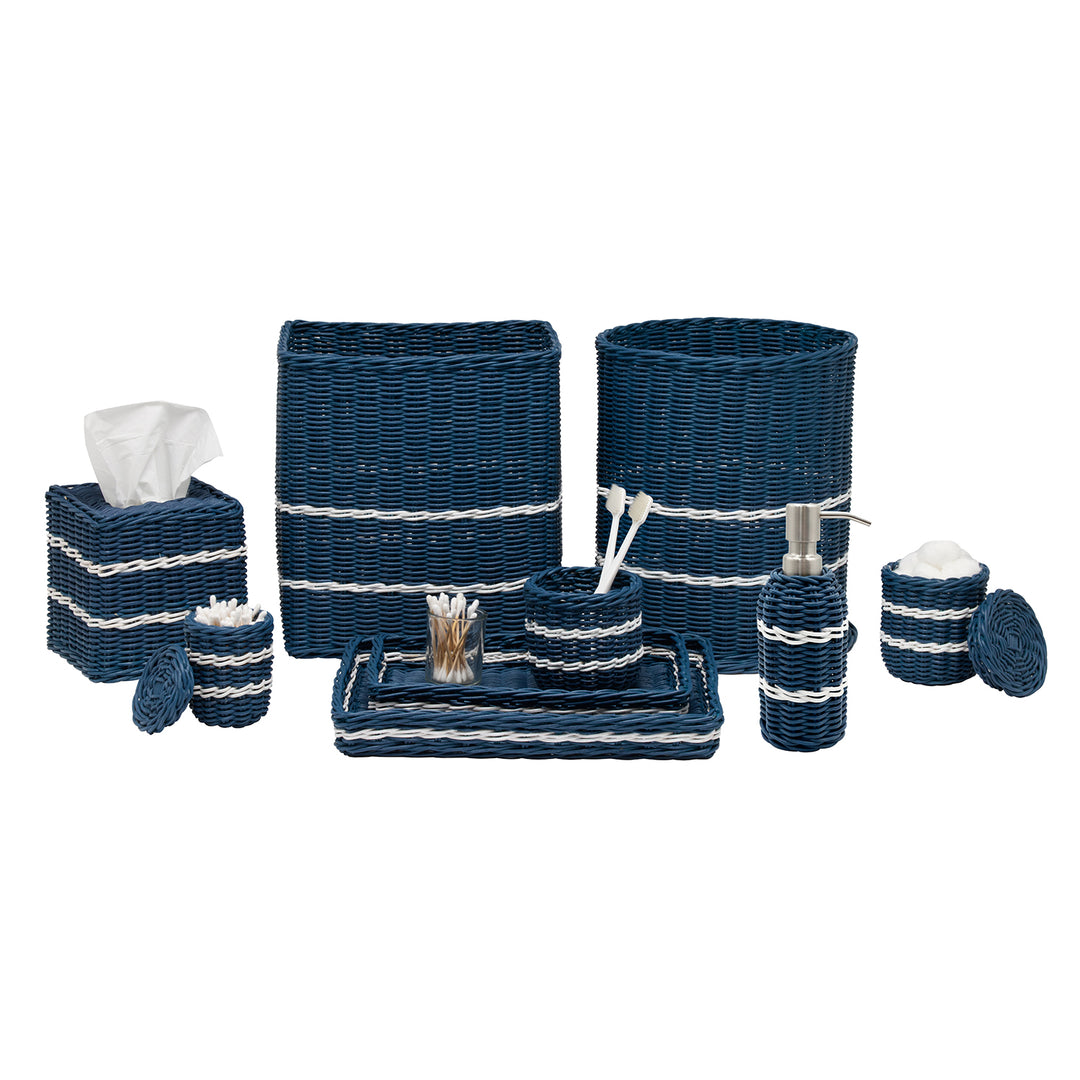 Danville Rattan Bathroom Accessories
