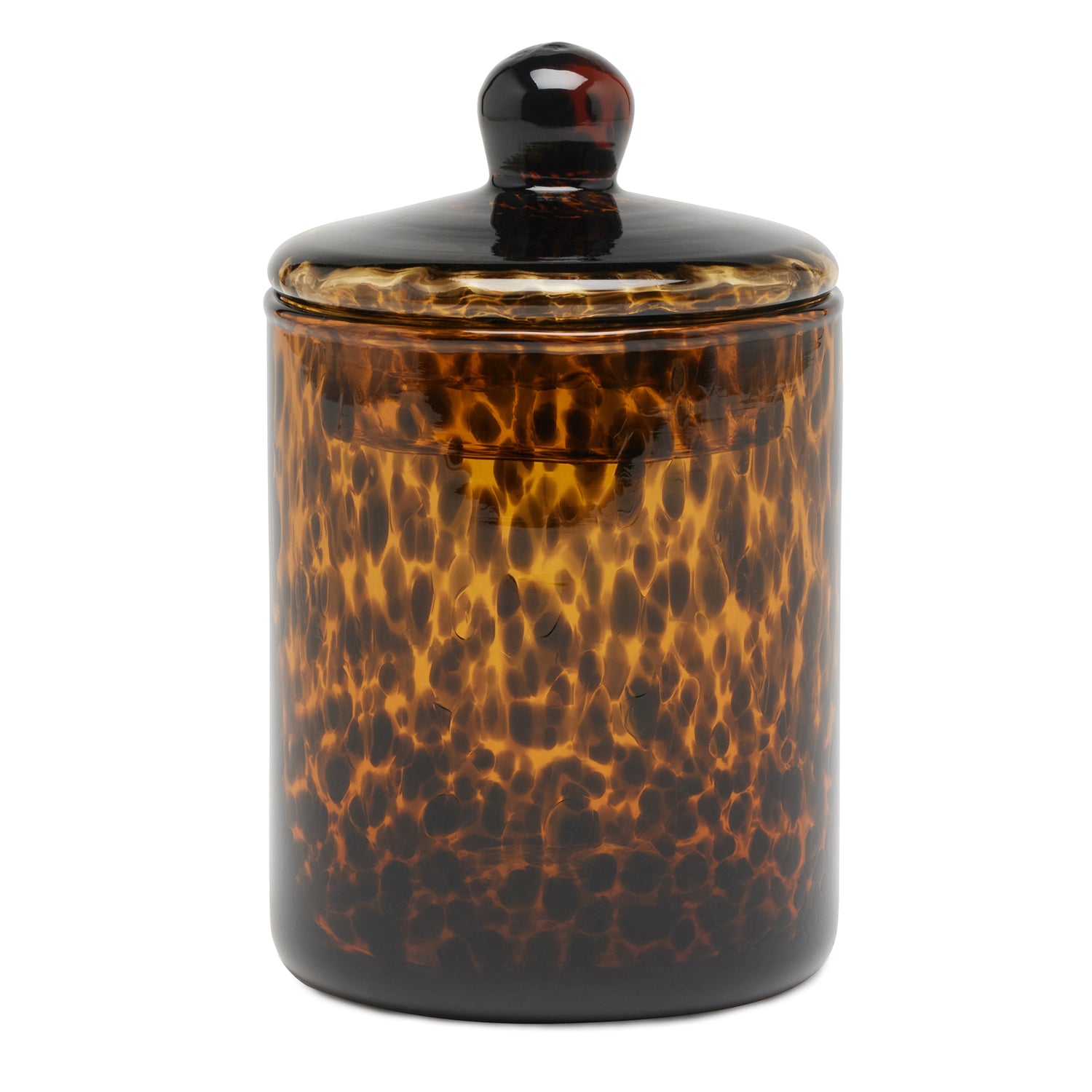 Darby Handblown Glass Medium Canister (Tortoise Shell) – Hudson & Vine