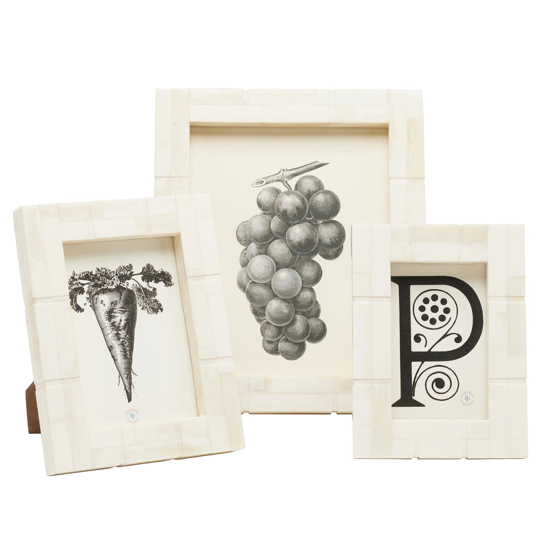 Darien Natural Bone Picture Frame