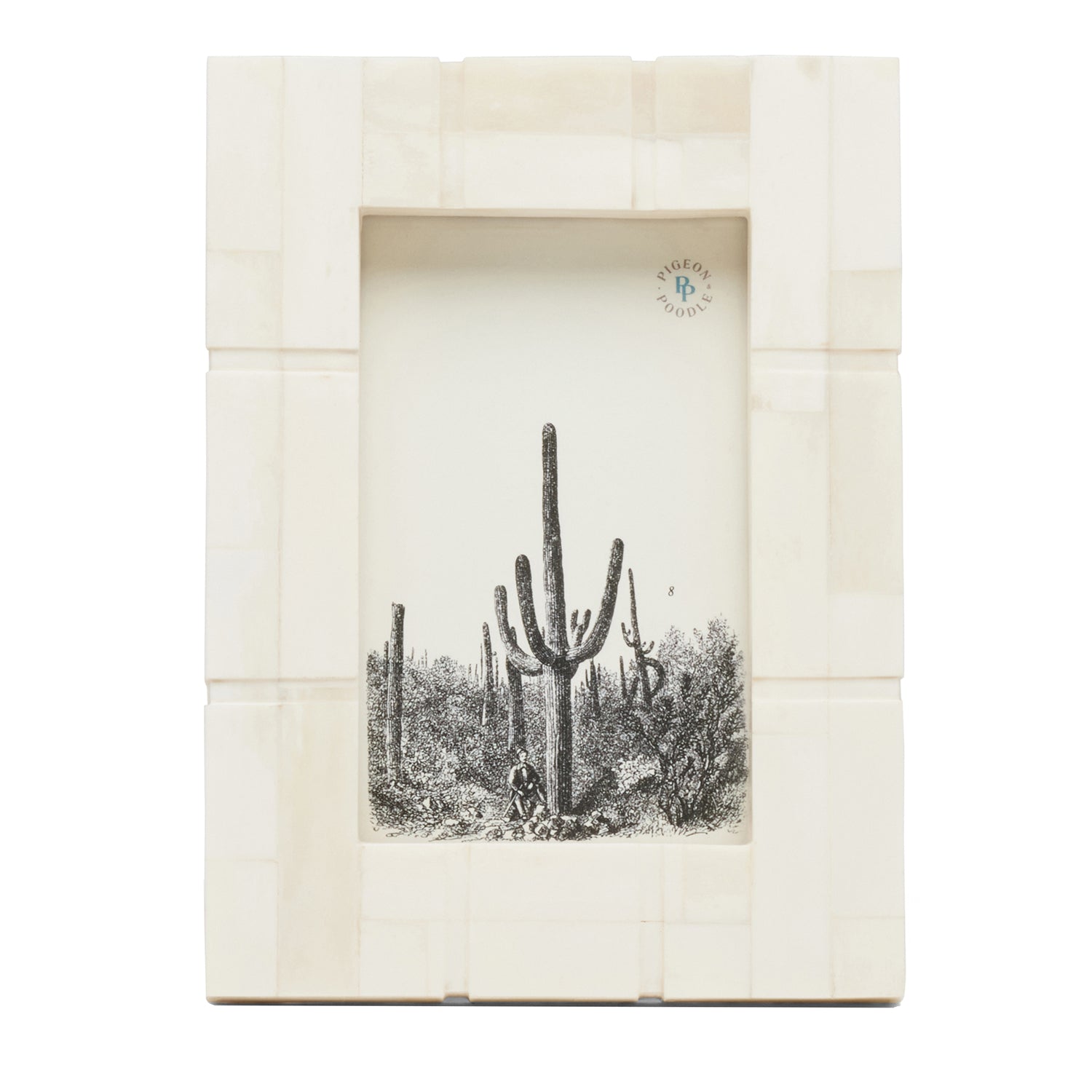 Darien Natural Bone Picture Frame - Thumbnail 5