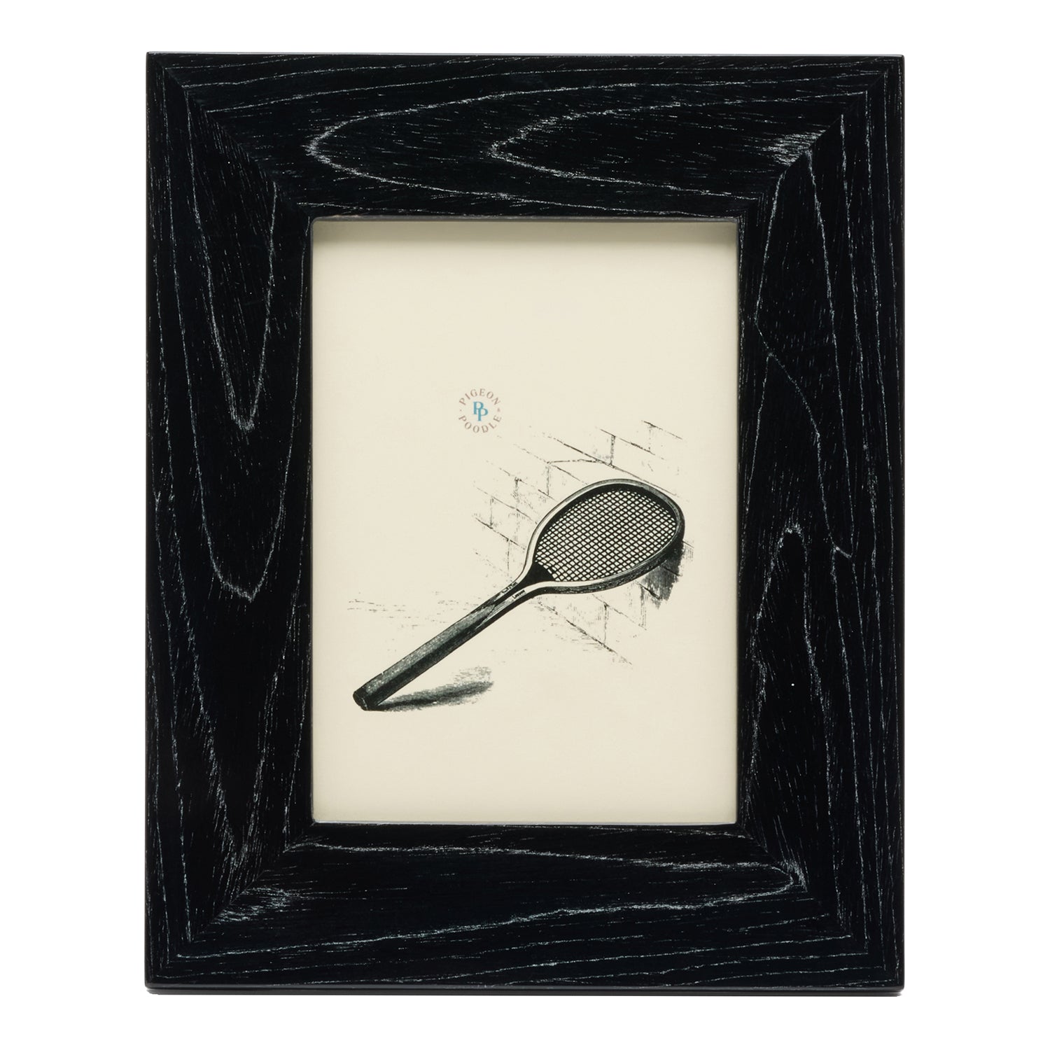 Decatur Ebony/Silver Veneer Picture Frame - Thumbnail 3