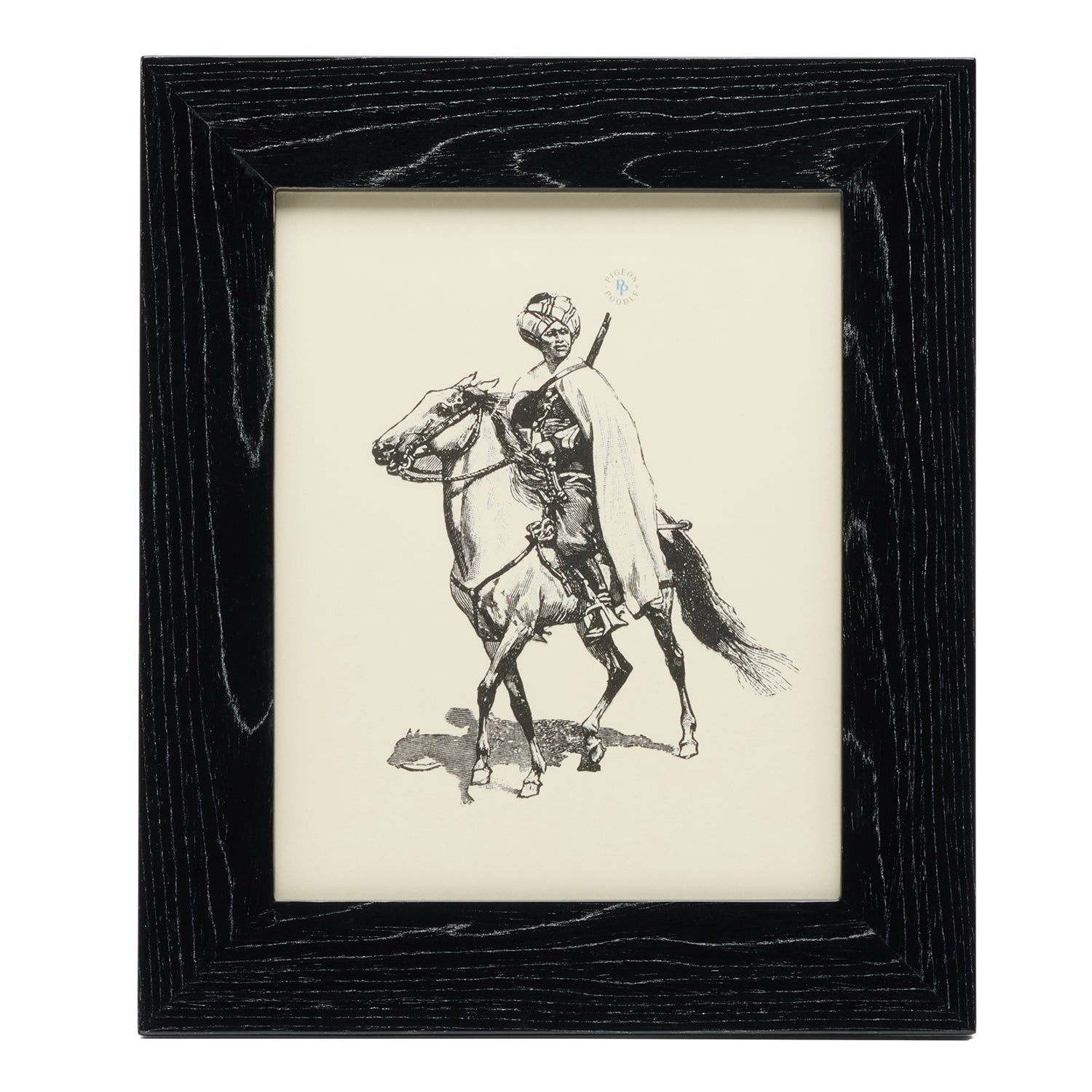 Decatur Ebony/Silver Veneer Picture Frame - Thumbnail 2