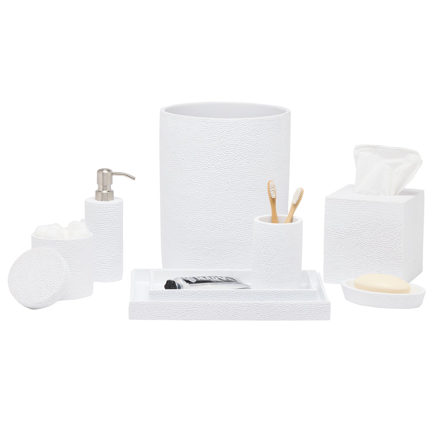 Dover Engraved Resin Bathroom Accessories - Thumbnail 4