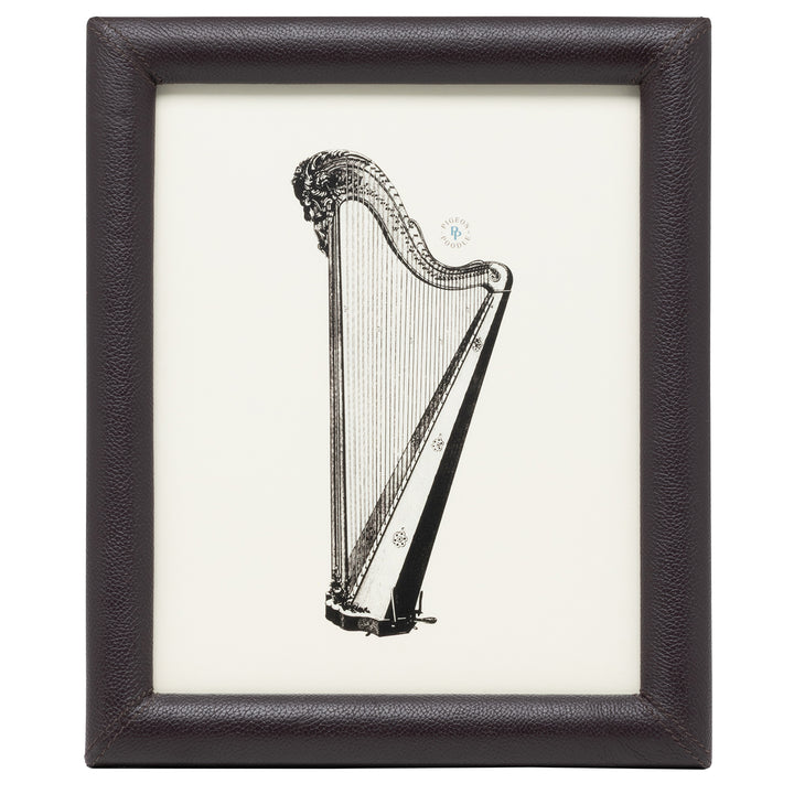 Eton Full-Grain Leather Picture Frames (Aubergine)