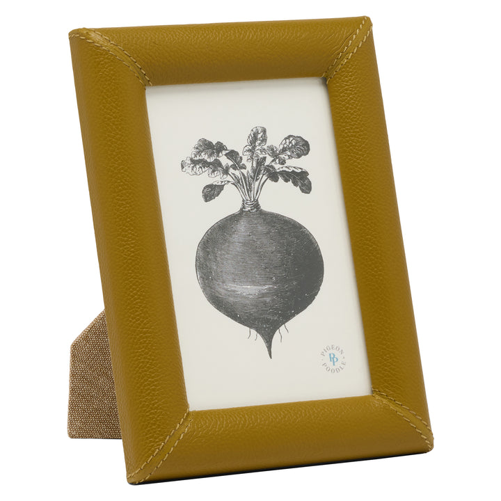 Eton Full-Grain Leather Picture Frames (Dark Olive)