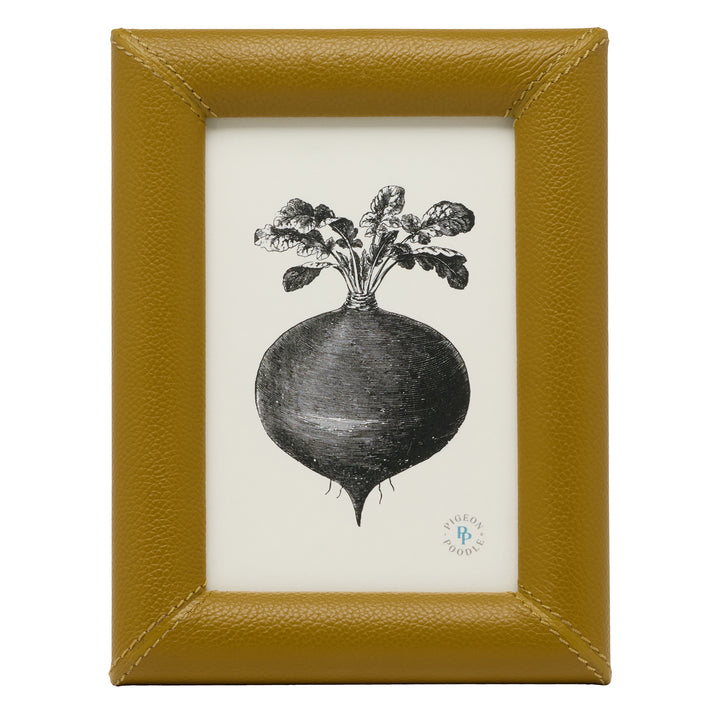 Eton Full-Grain Leather Picture Frames (Dark Olive)