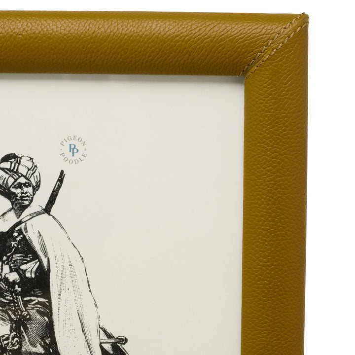 Eton Full-Grain Leather Picture Frames (Dark Olive)