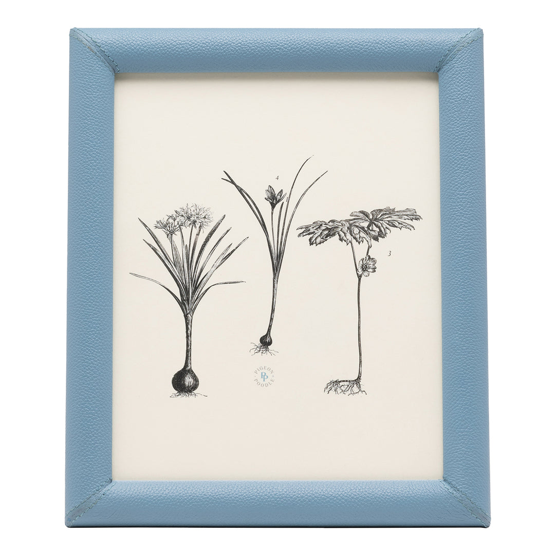 Eton Full-Grain Leather Picture Frames (Country Blue)