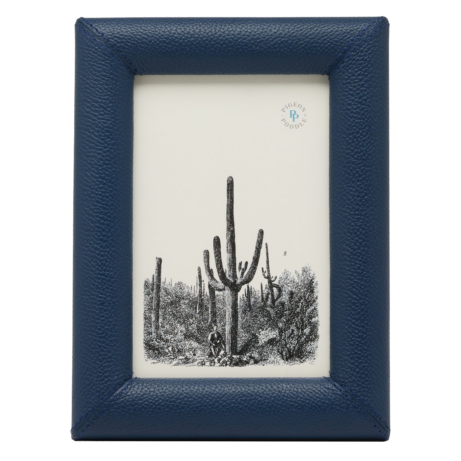 Eton Full-Grain Leather Picture Frame