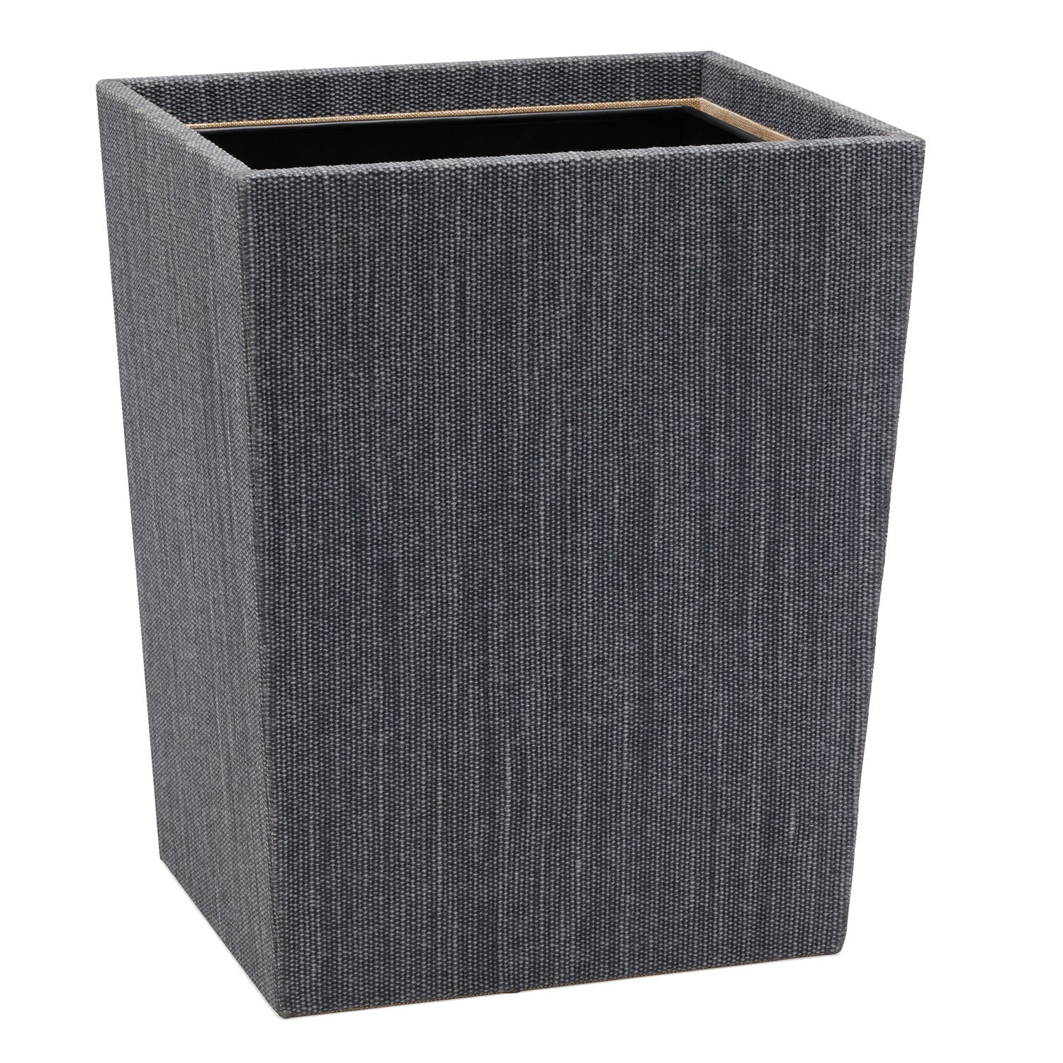 Galway Cotton Jute Wastebasket Rectangle - Thumbnail 2