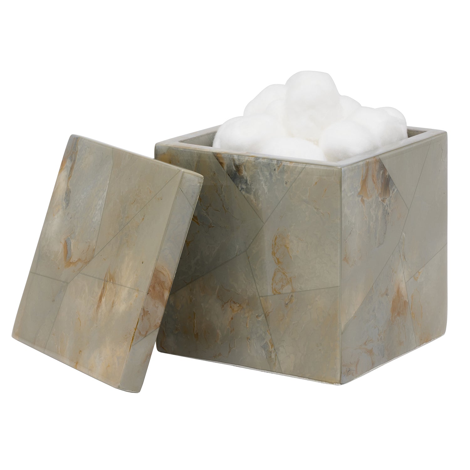 Gorman Faux Marble Horn Bathroom Accessories - Thumbnail 4