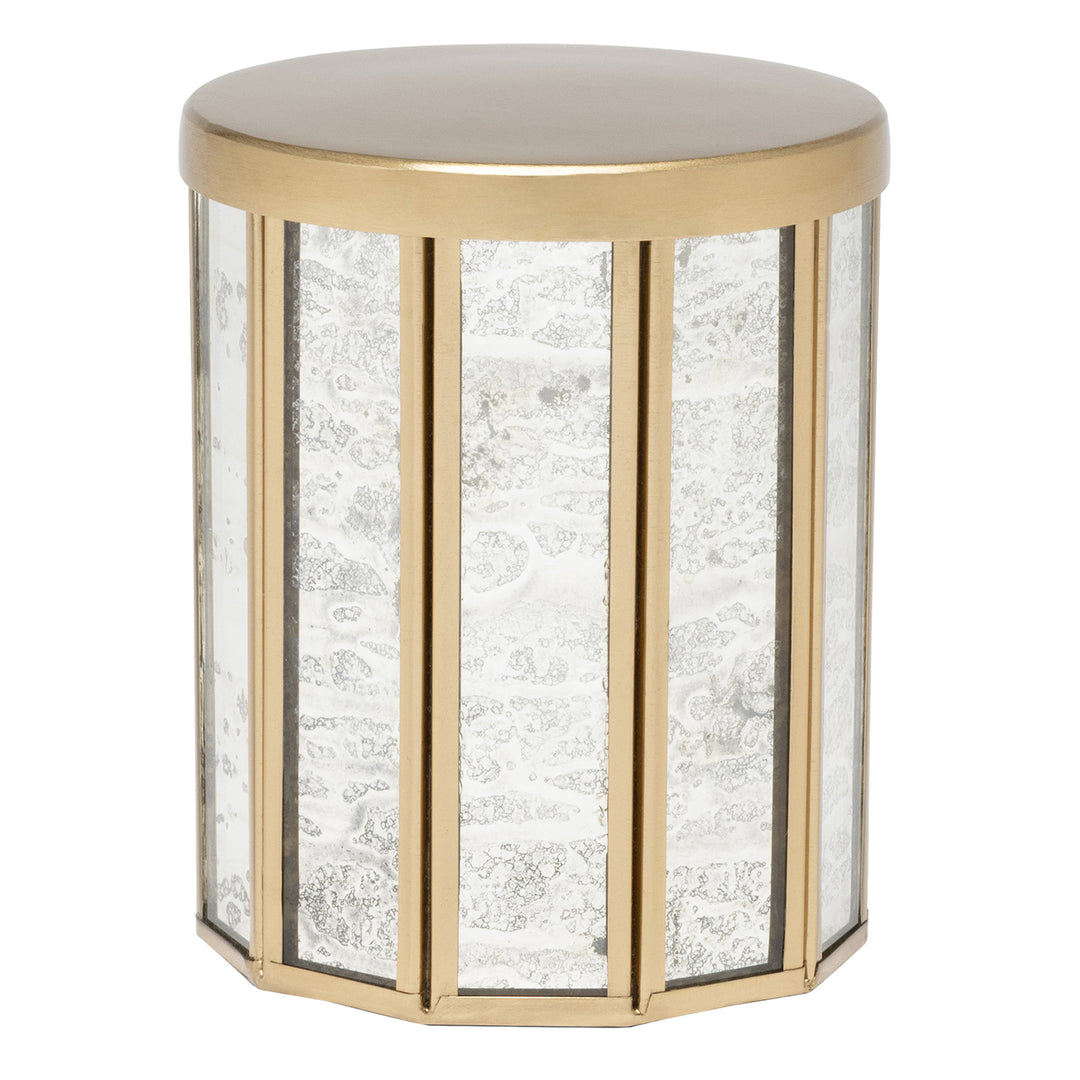 Grevena Antique Gold Brass/Glass Bathroom Accessories