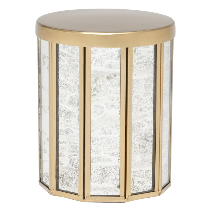 Grevena Antique Gold Brass/Glass Bathroom Accessories