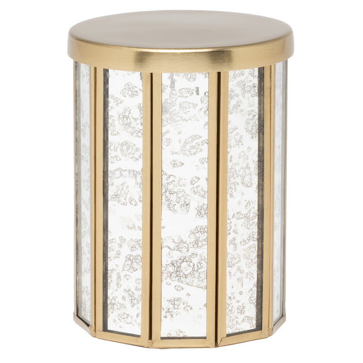 Grevena Antique Gold Brass/Glass Bathroom Accessories