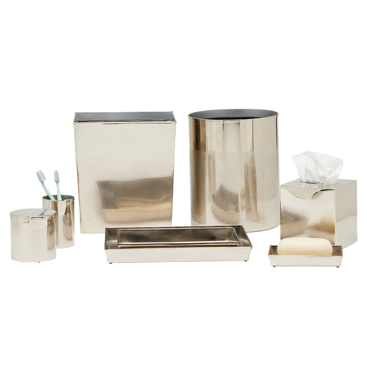 Hagen Stainless Steel Bathroom Accessories (Shiny Nickel)