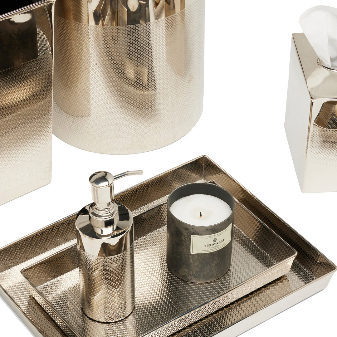 Hagen Stainless Steel Bathroom Accessories (Shiny Nickel)