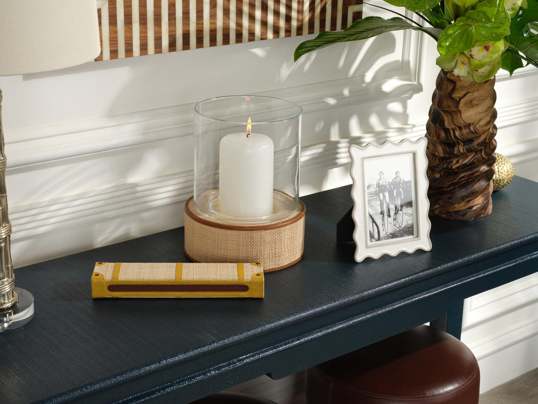 Keira Enamel Picture Frame (White/Cream)