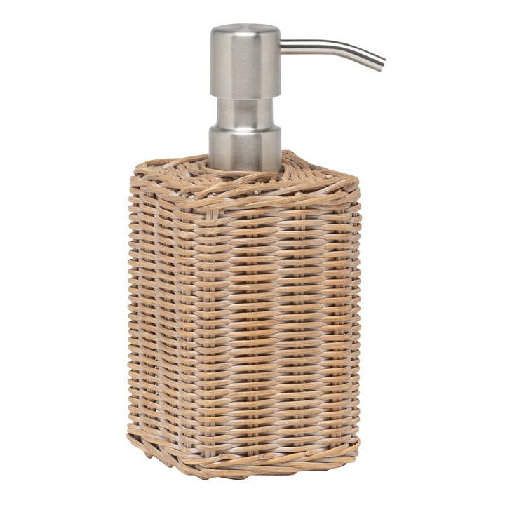 Kardia Rattan Bathroom Accessories (Mocha Whitewashed)