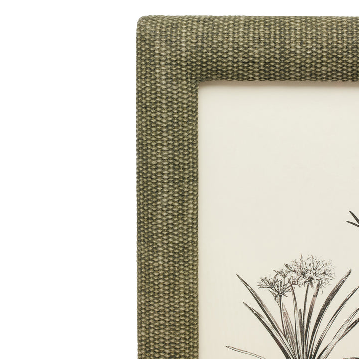 Kemi Cotton Jute Picture Frames (Dark Green)