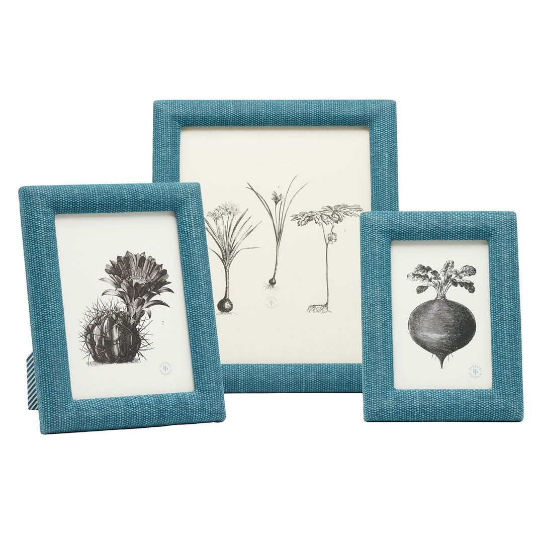 Kemi Cotton Jute Picture Frames (Dark Teal)