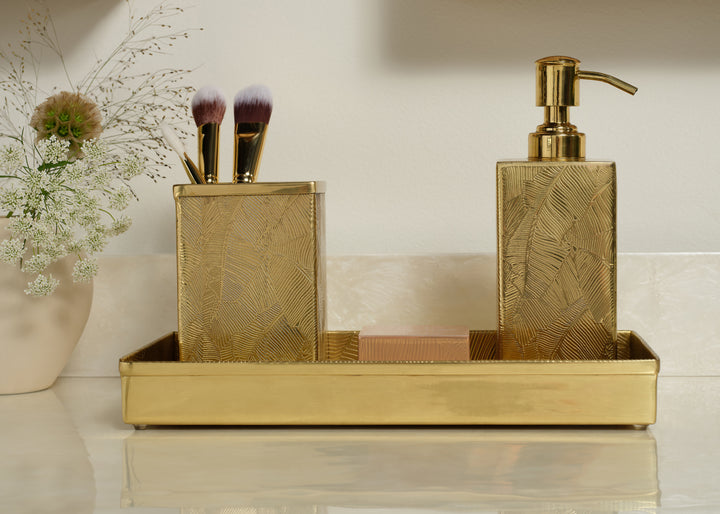 Mancora Shiny Brass Bathroom Accessories